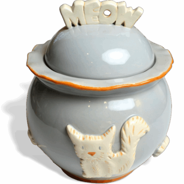 Cat Treat Jar